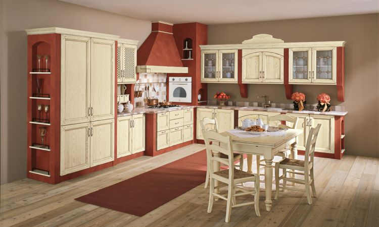 Sveva Legno Frassino Laccato Bianco Decape
