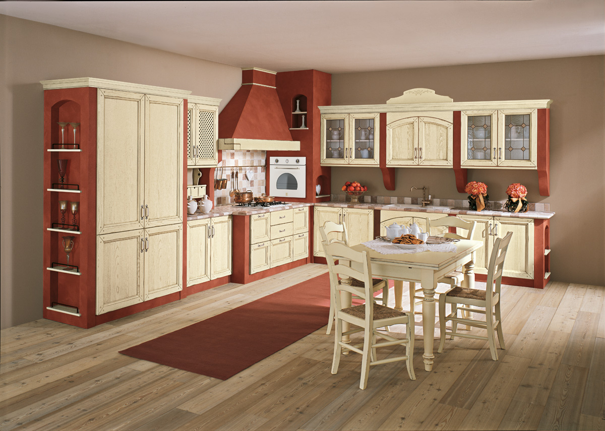 Cucine in decape panna: cucina componibile mod lucrezia ...