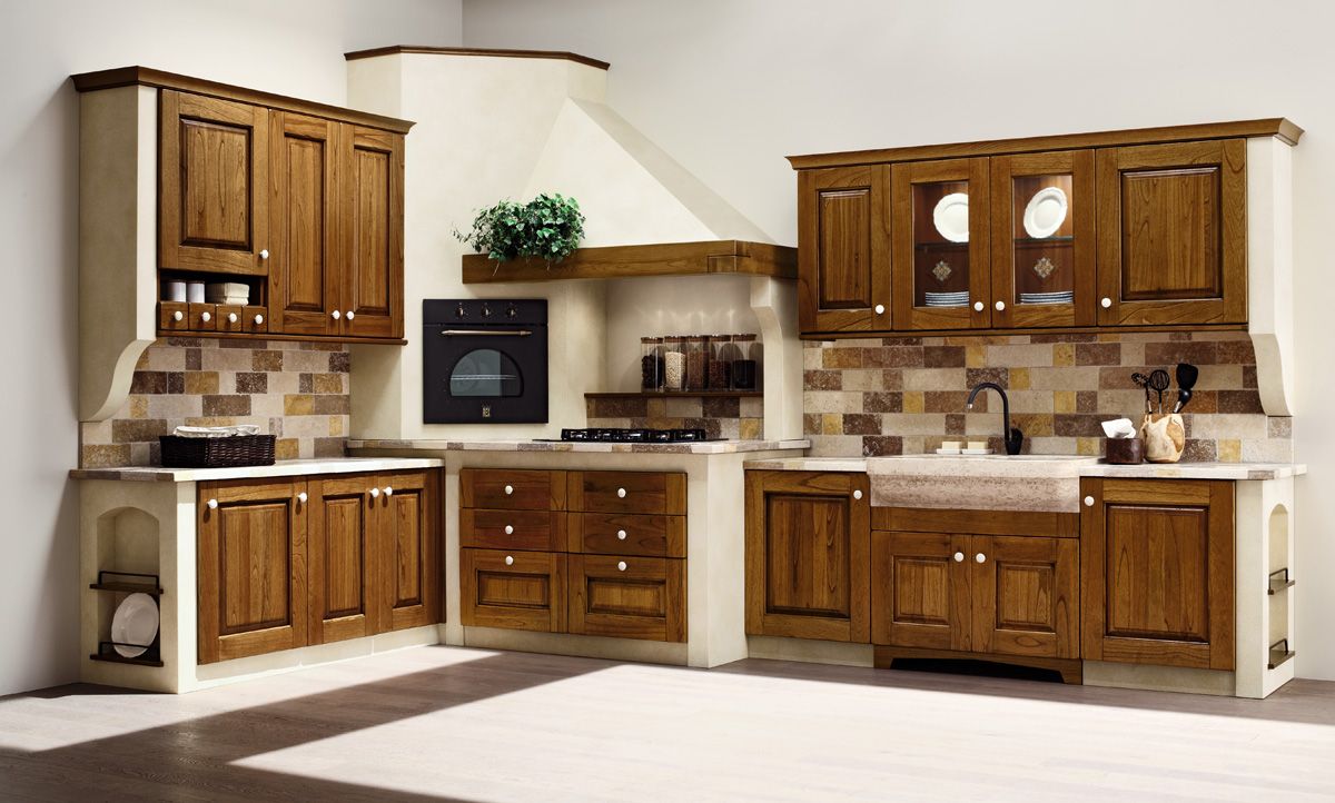 Cucine in muratura arrex le cucine Cucina muratura country