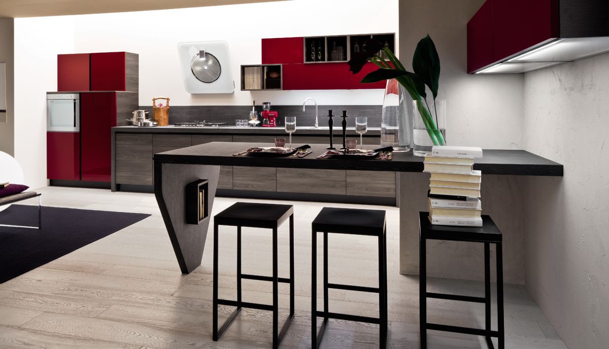Tavoli cucina estraibili: cucina oslo, nuove finiture rovere ...