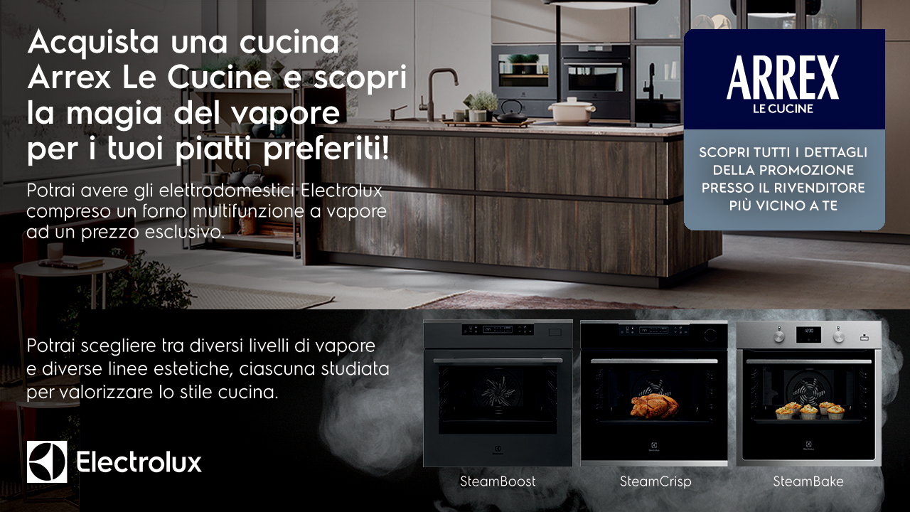 Arrex - promozione Electrolux