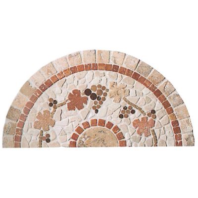 Decoration and semi-rose window feature samples