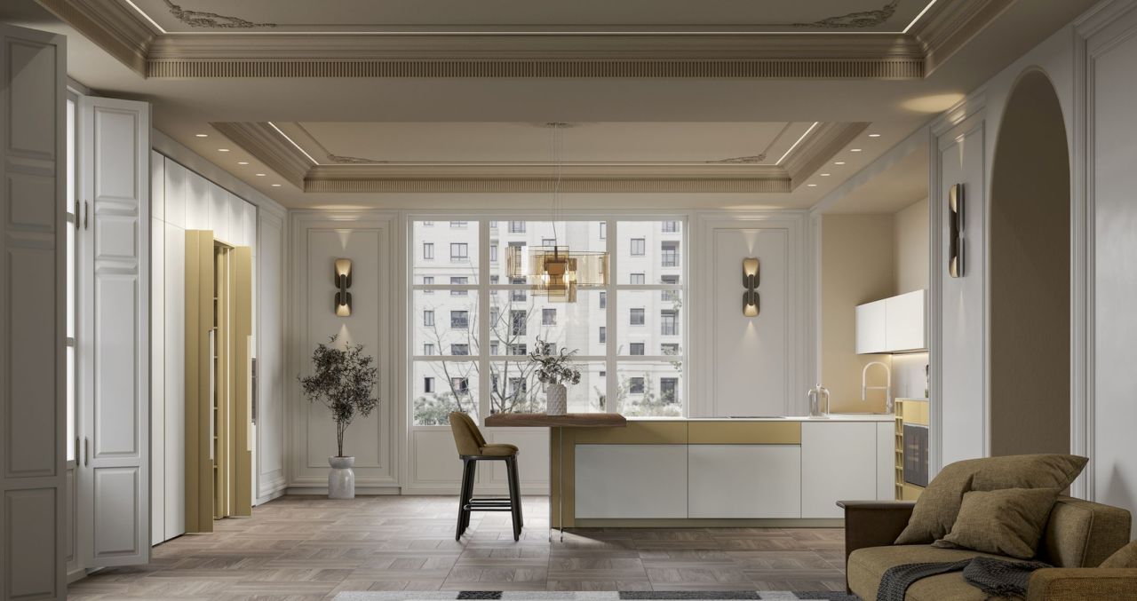 La cucina oltre la cucina: tutto il valore delle ante passanti