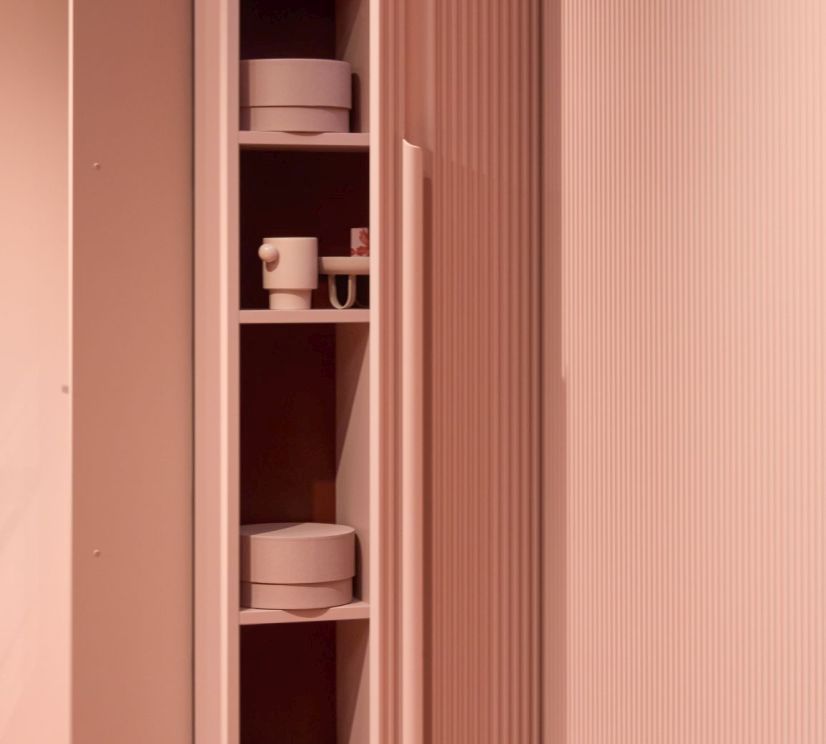 Perché scegliere una cucina dai toni caldi del rosa